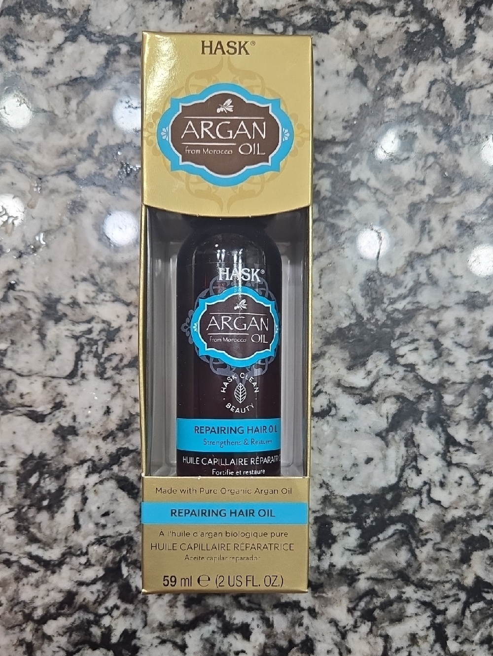 HASK Argan Oil From Morocco - Repairing Hair Oil NWT